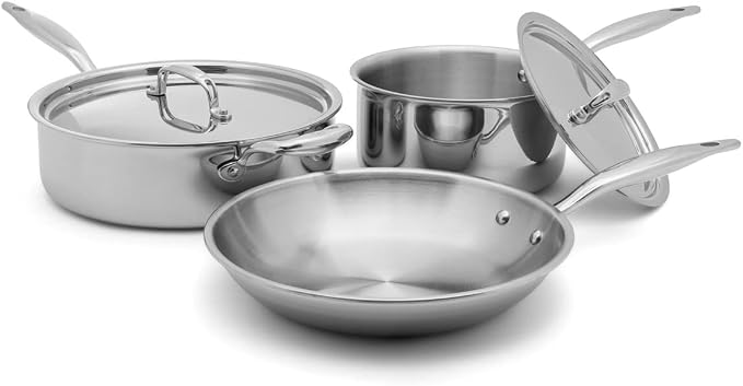 Heritage Steel 5-pc Essentials Cookware Set by Heritage Steel