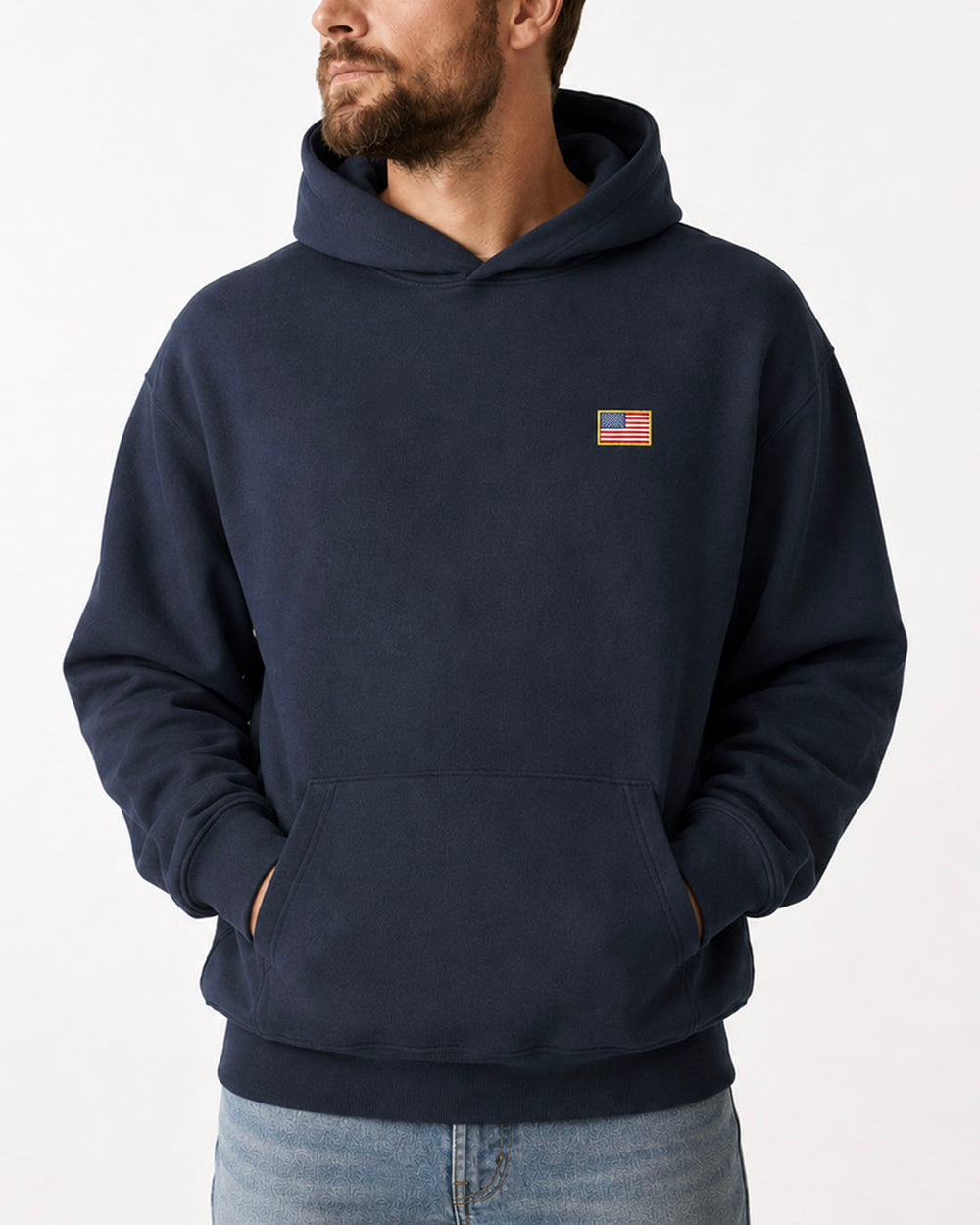 Subtle Flag Hoodie by Arena Supply Co