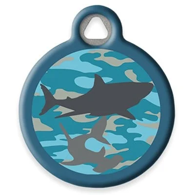 Sand Shark Pet ID Tag by Dog Tag Art by Lupine Pet