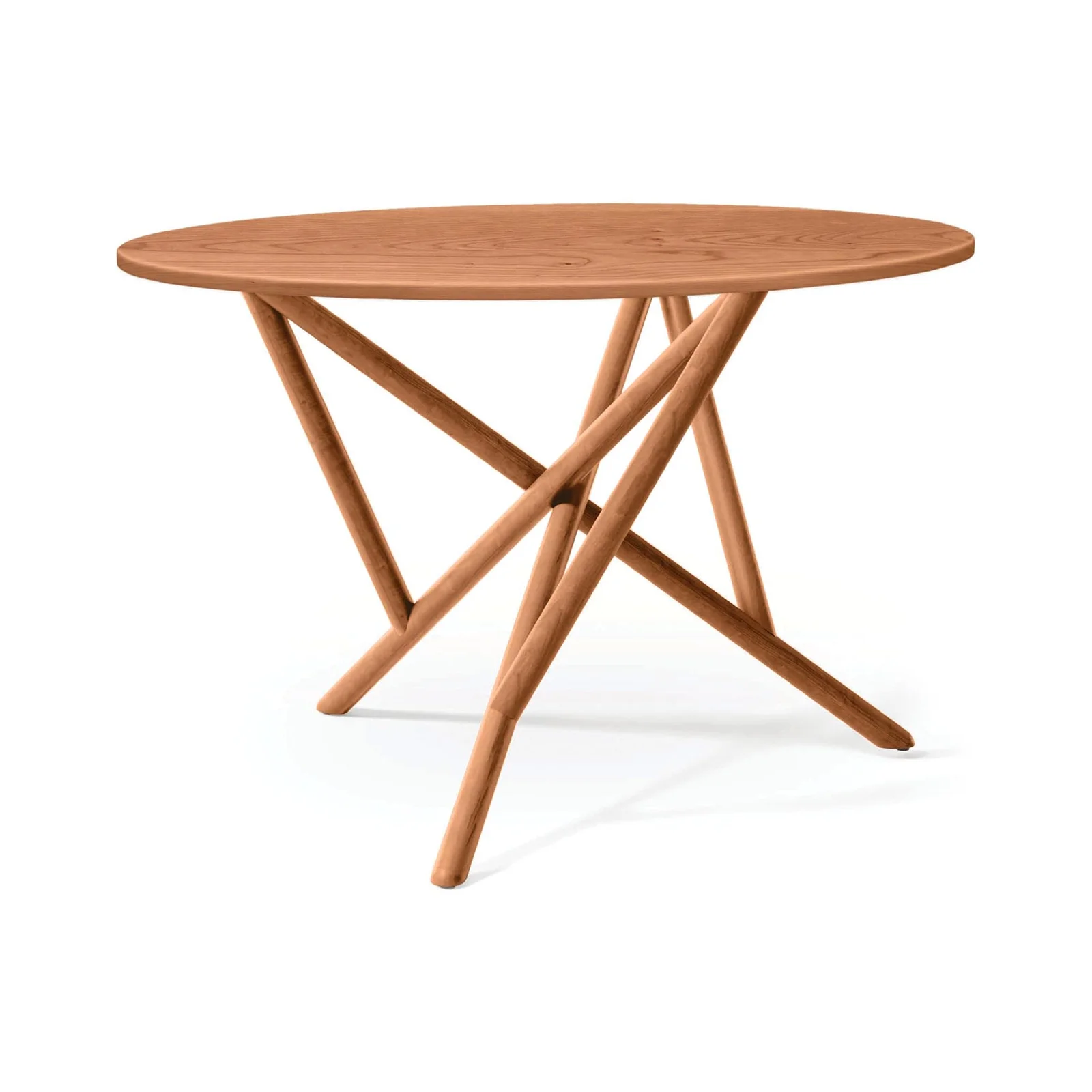Baton Round Solid Top Dining Table by Vermont Woods Studios