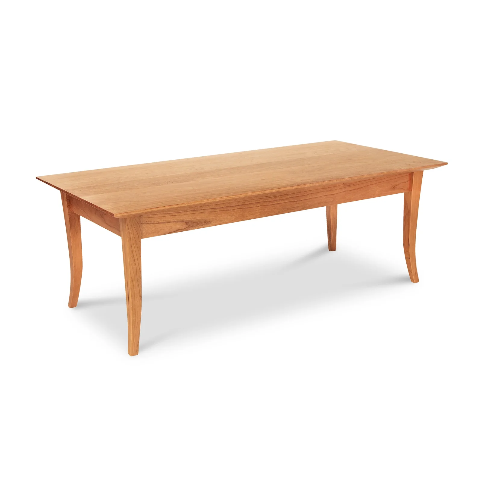 Classic Shaker Flare Leg Coffee Table by Vermont Woods Studios