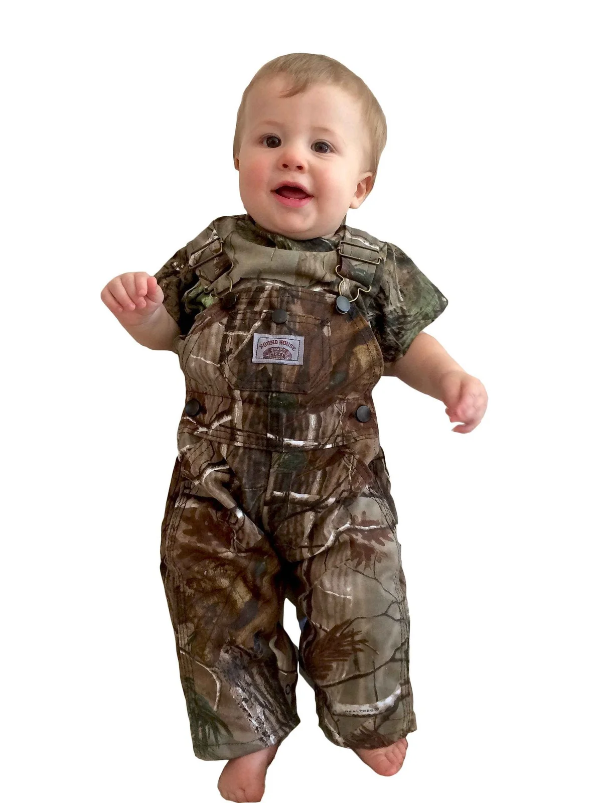 IRREGULAR #751 Realtree Kids BIB OVERALL Made in USA by Round House
