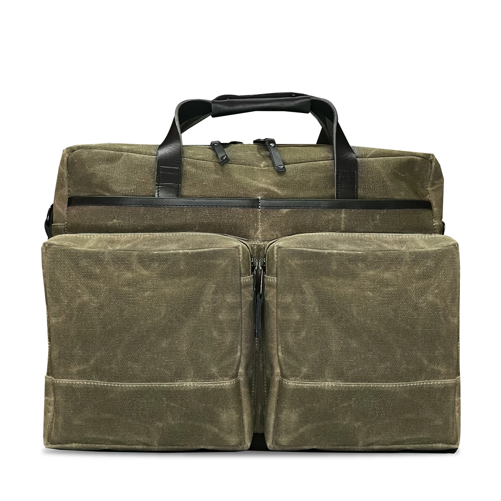 Epic 48 Hour Briefcase / Olive Drab TexWax™ x Coyote X-Pac™ Edition by Defy Bags