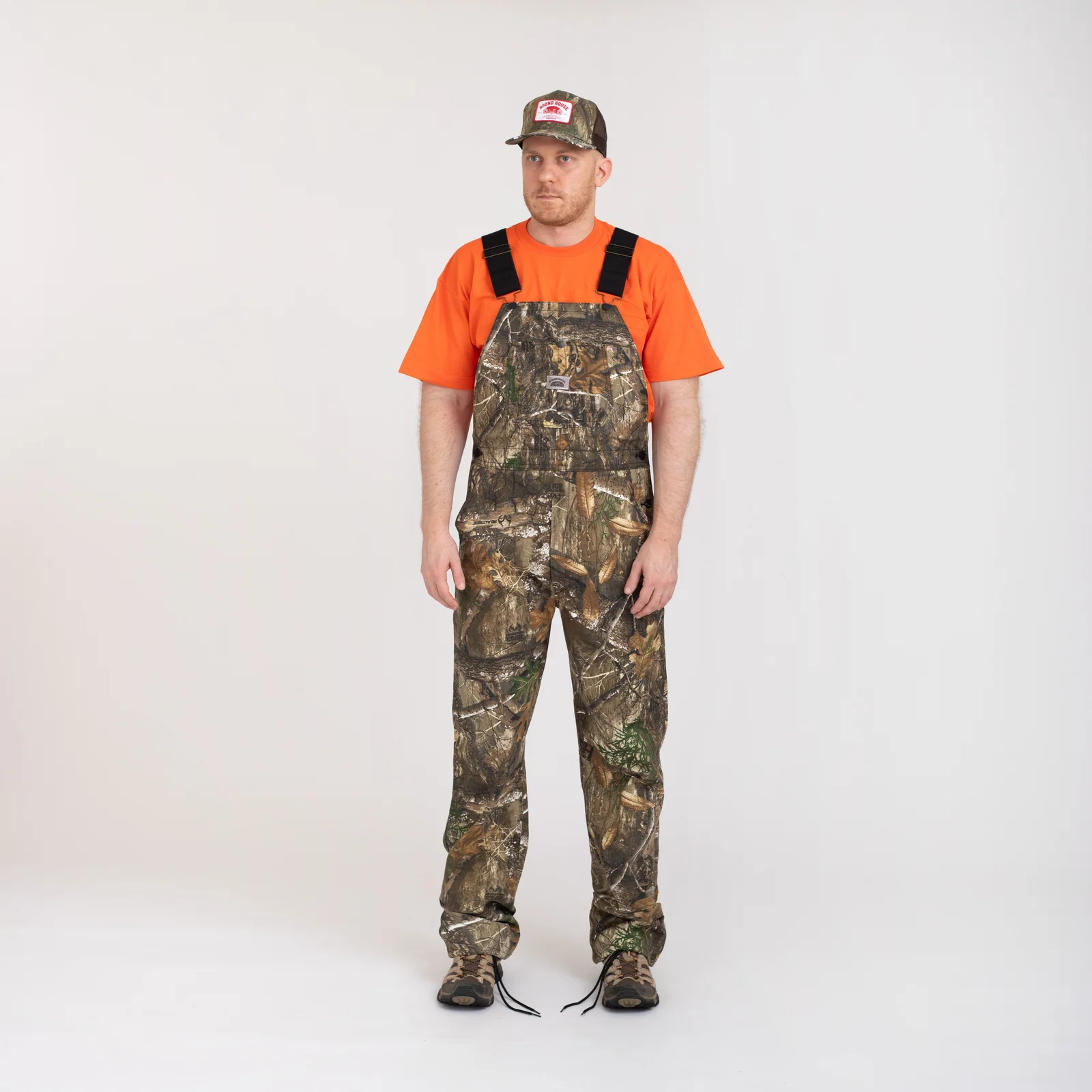 #851 American Made Realtree Camo Bib Overalls Made in USA by Round House