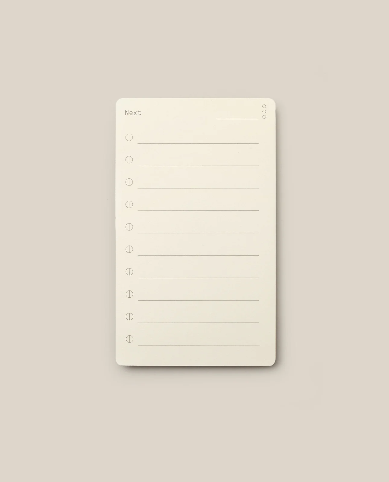 Analog - Next Cards by Ugmonk