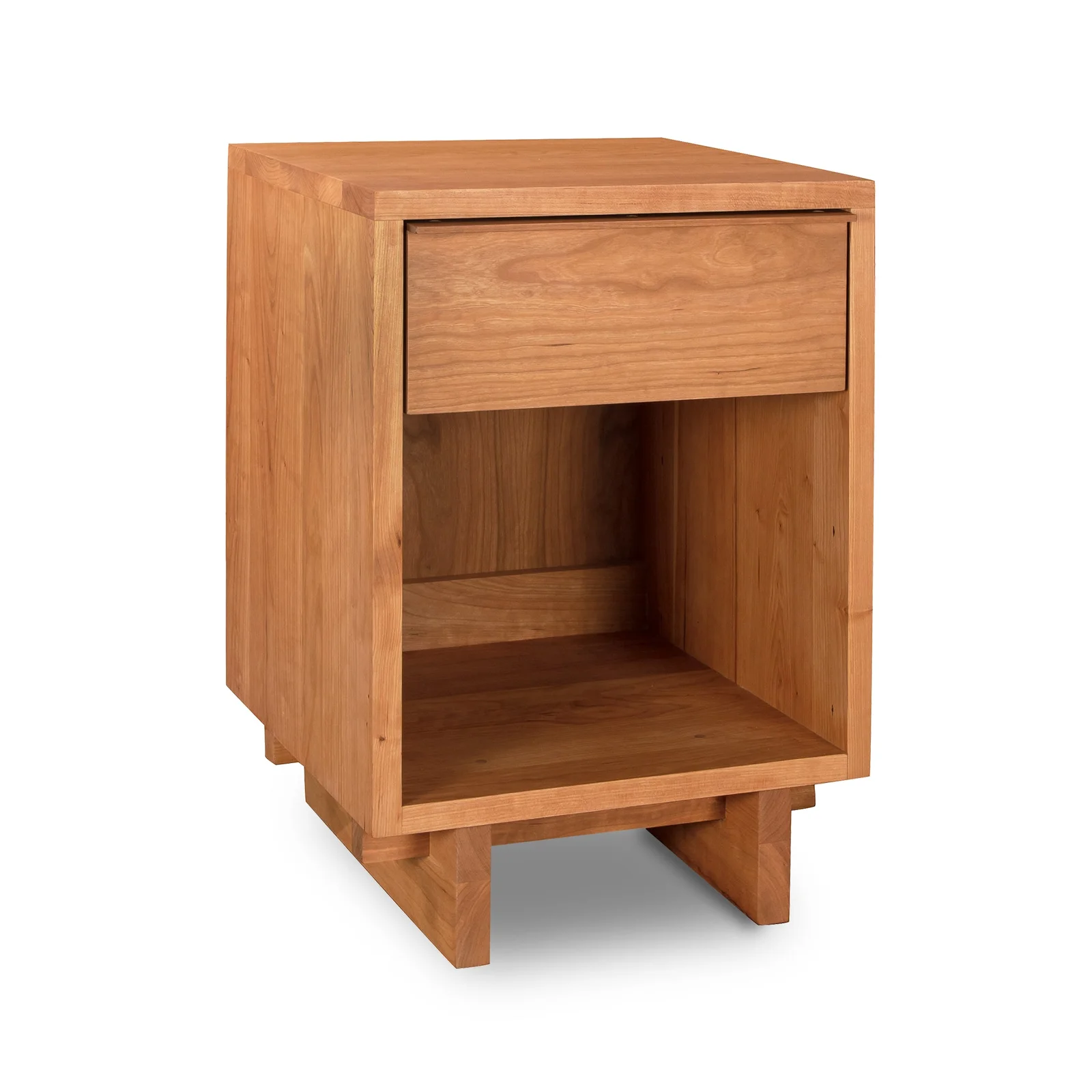 Kipling 1-Drawer Enclosed Shelf Nightstand by Vermont Woods Studios