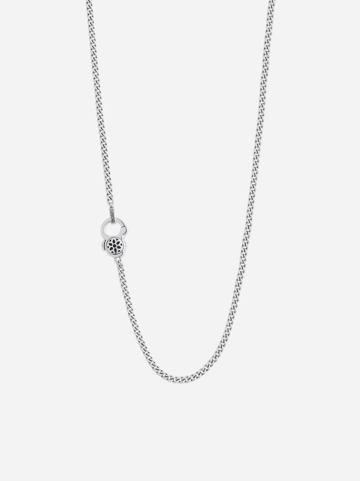 4A Curb Chain Necklace ~ Sterling Silver by 3sixteen