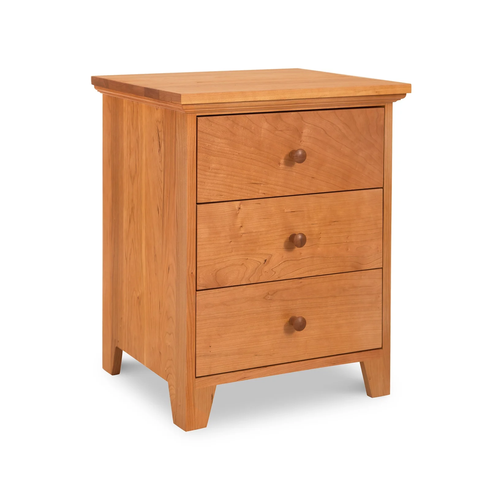 American Country 3-Drawer Nightstand by Vermont Woods Studios