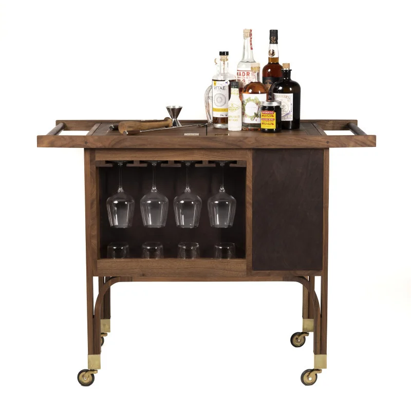Rivermont Rolling Bar Cart by Moore & Giles