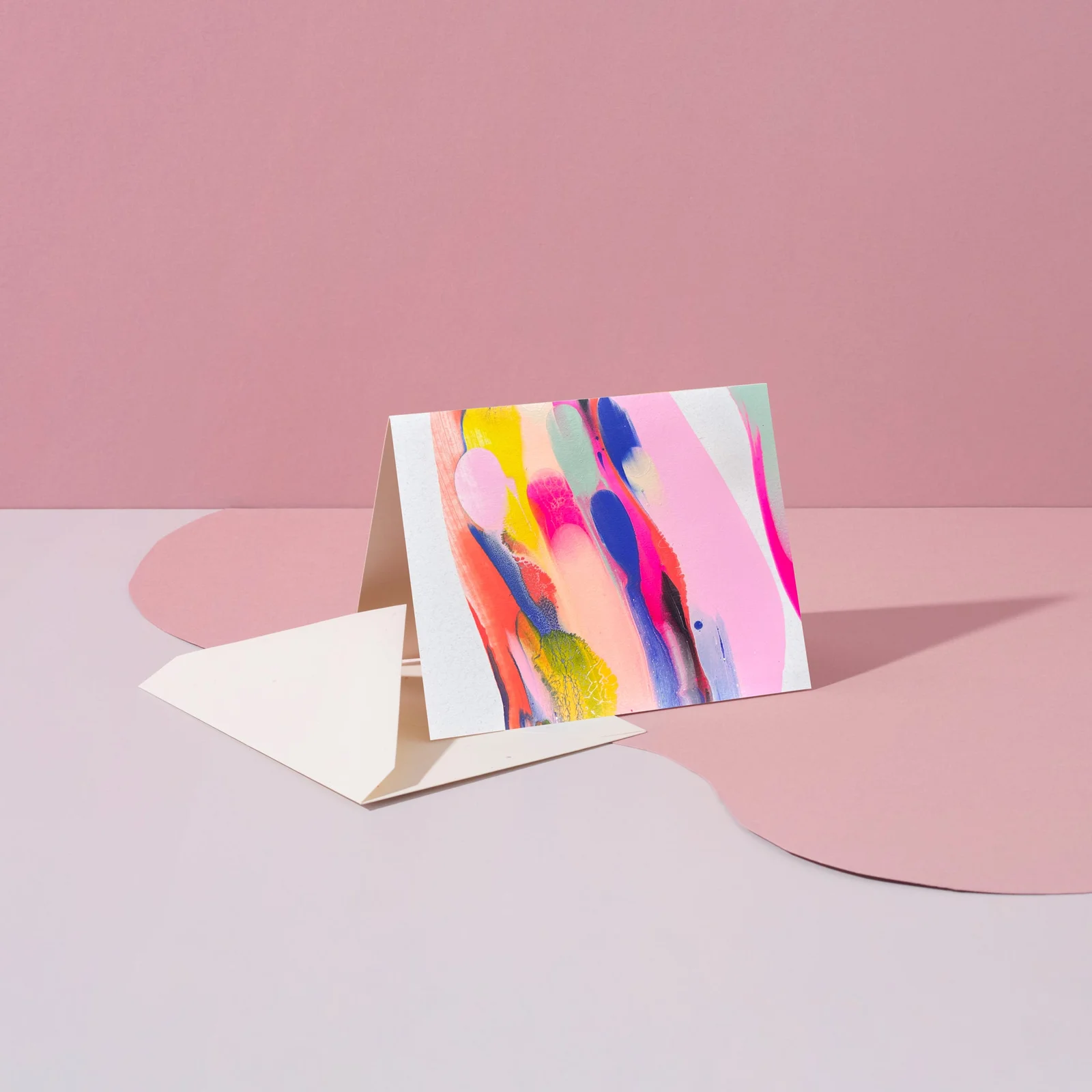 Rainbow Swirl Stationery Set by Moglea