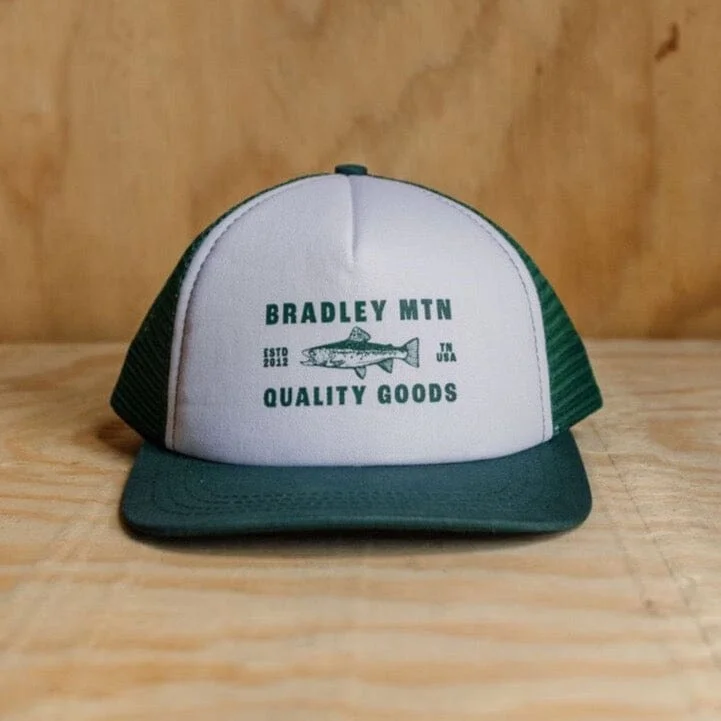 Trout Trucker Hat by Bradley Mountain