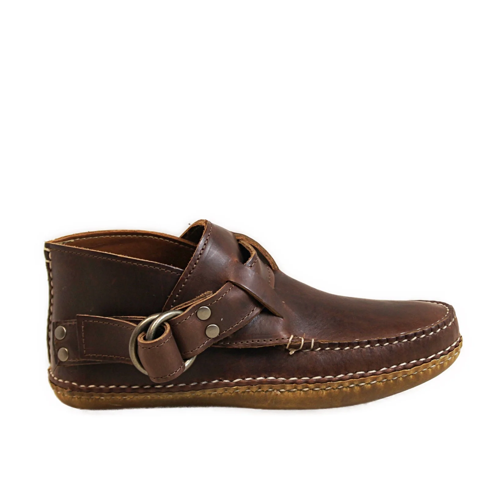 Women's Original Ring Boot - Brown Leather by Quoddy