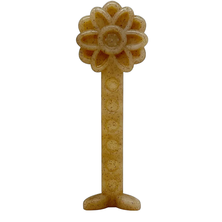 Flower Tower Nylon Chew Toy for Aggressive Chewers - USA Made Enrichment Toy by SodaPup