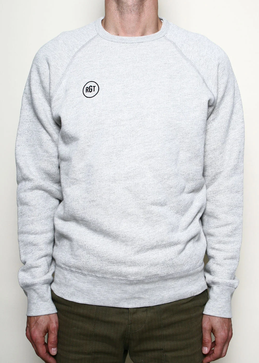 Logo Crewneck Sweatshirt // Heather Grey by Rogue Territory