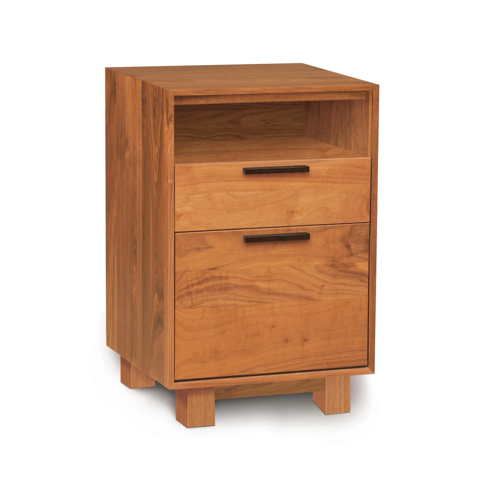 Linear Narrow File Cabinet with Cubby by Vermont Woods Studios