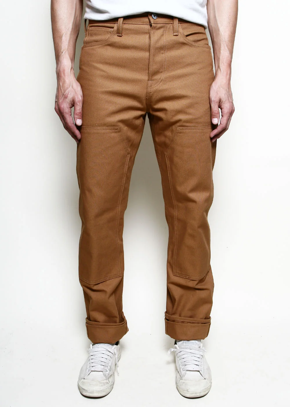Double Knee Strider // Camel Canvas by Rogue Territory