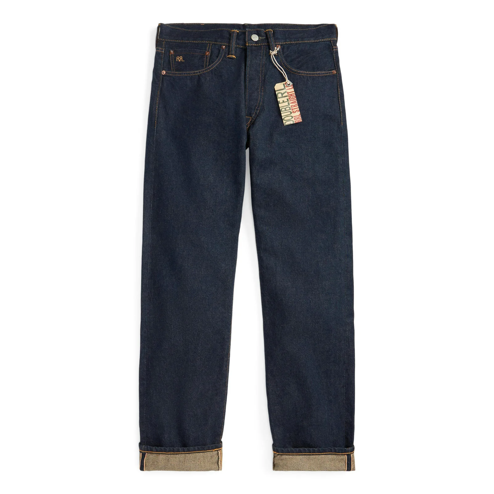 Straight Fit Selvedge Denim Jeans by RRL