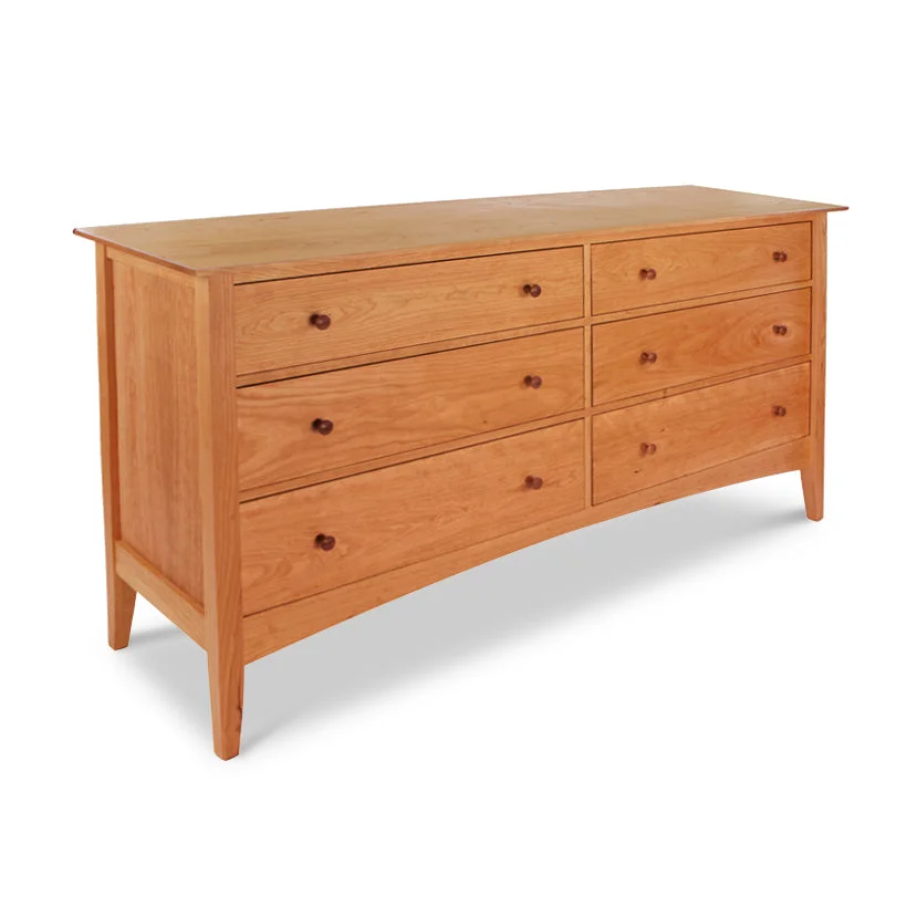 American Shaker 6-Drawer Dresser by Vermont Woods Studios