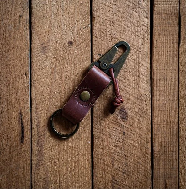 Charter Key Fob - Brown by Bradley Mountain