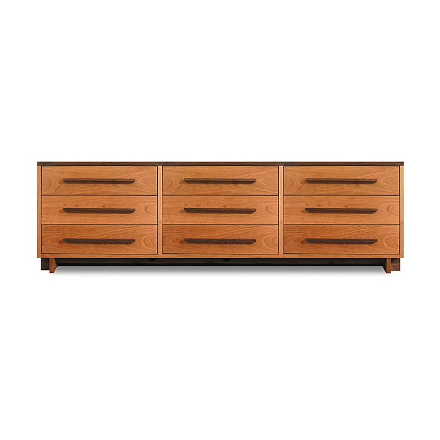 Modern American 9-Drawer Dresser by Vermont Woods Studios