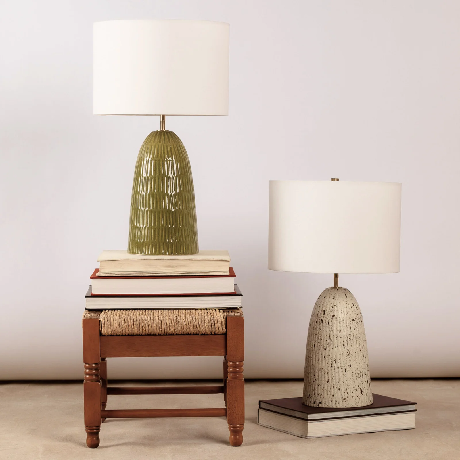 Matchstick Table Lamp by Pigeon Toe Ceramics