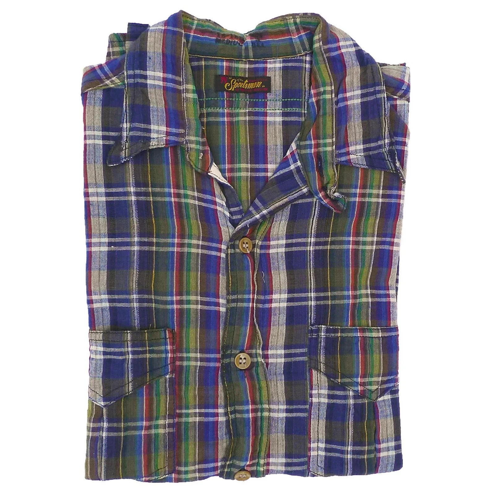 Ranger Shirt Lot 78 NOS Madras by Mister Freedom