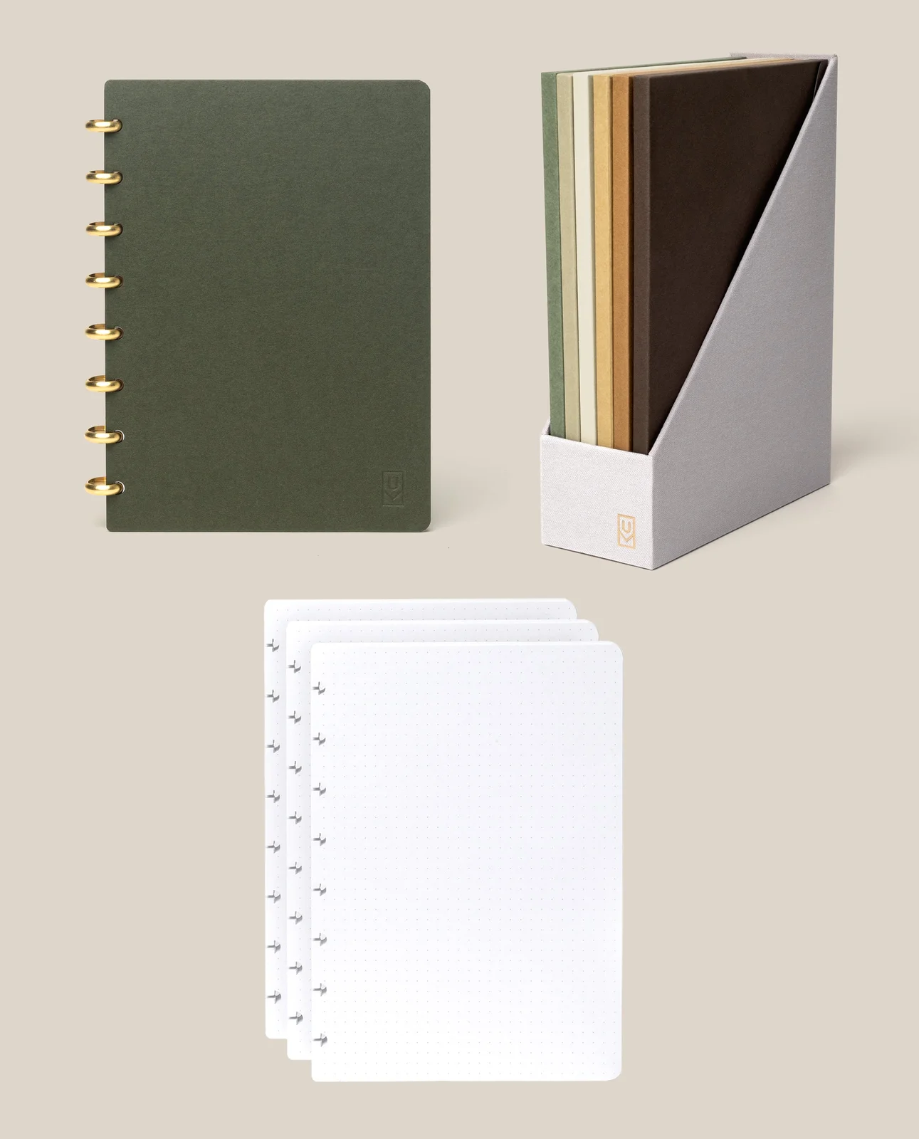 Discbound Journal Bundle (Standard 6"x 8.5" Journal) by Ugmonk