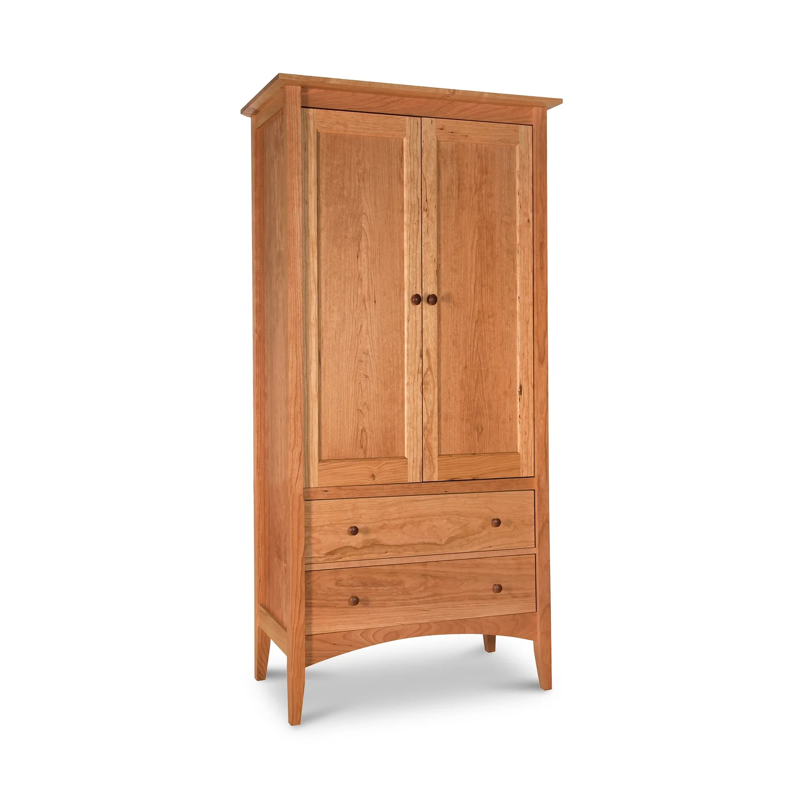 American Shaker Armoire by Vermont Woods Studios