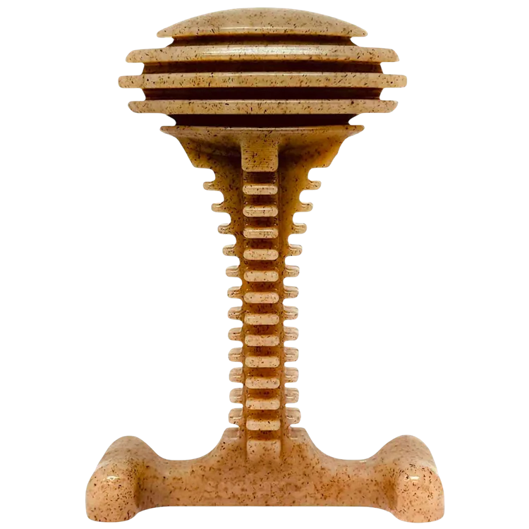 Honey Bone Dental Tower - Durable Nylon Dog Chew Toy XL | USA Made by SodaPup