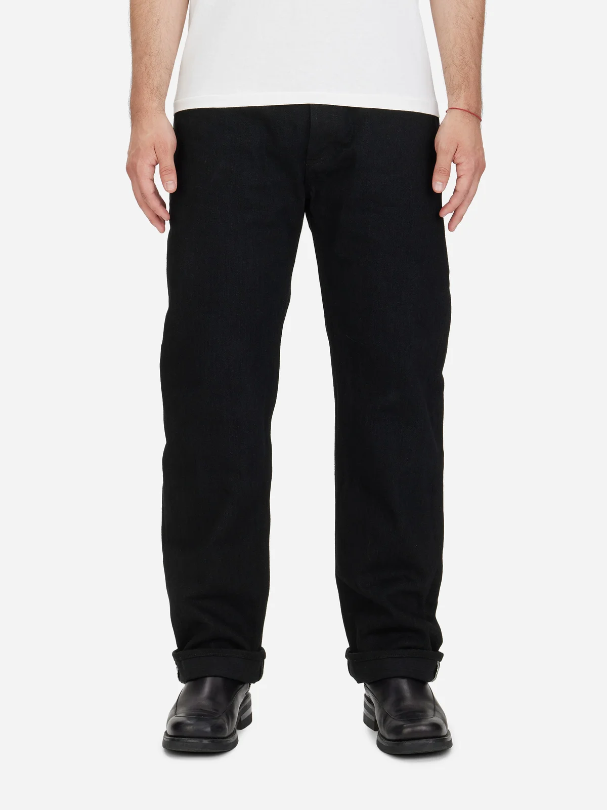 CS-220xk ~ Classic Straight - Rinsed Black Kibata by 3sixteen