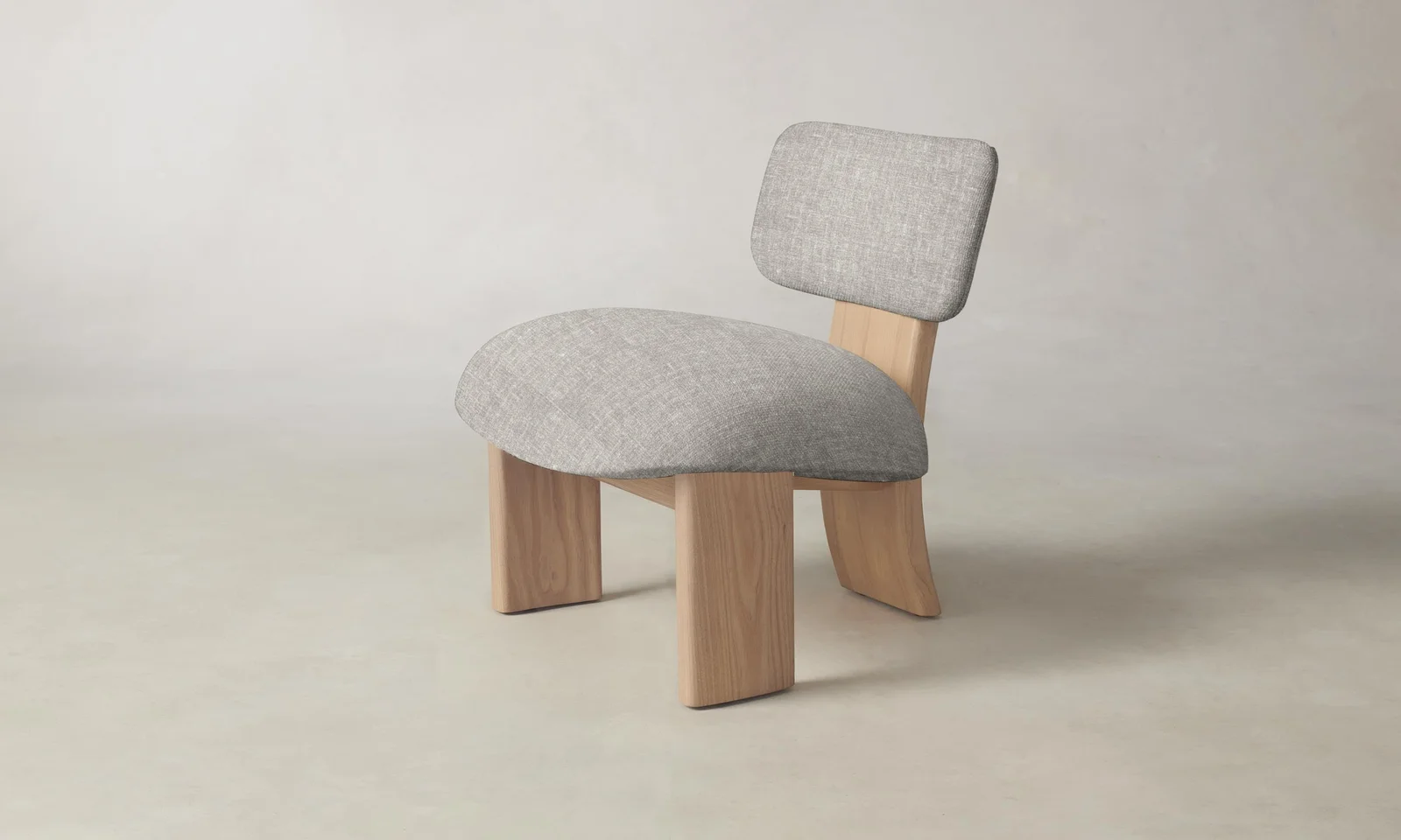 The Kenmare Chair - Heritage Belgian Linen Agate by Maiden Home