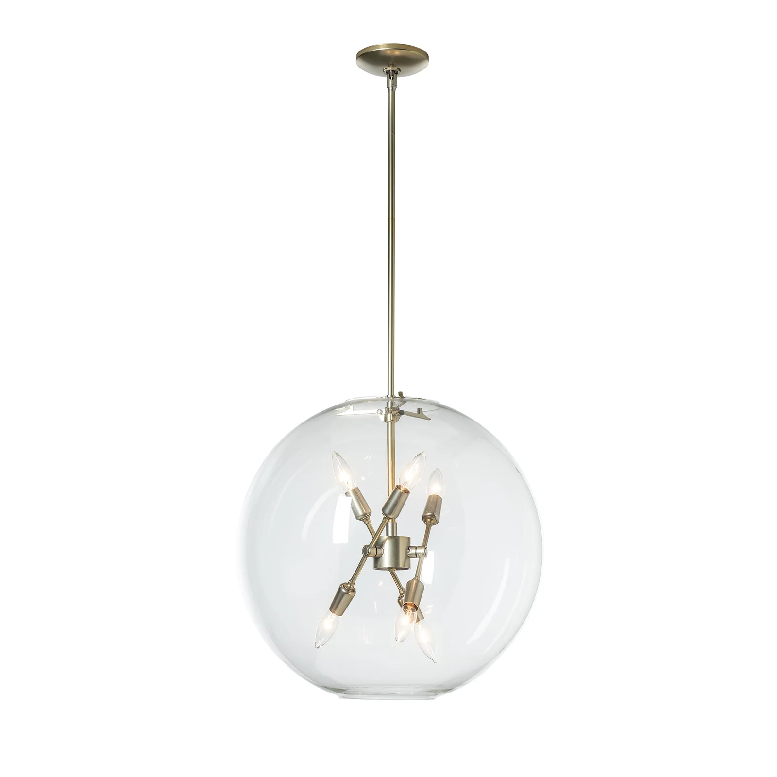 Sfera 6-Light Pendant by Vermont Woods Studios