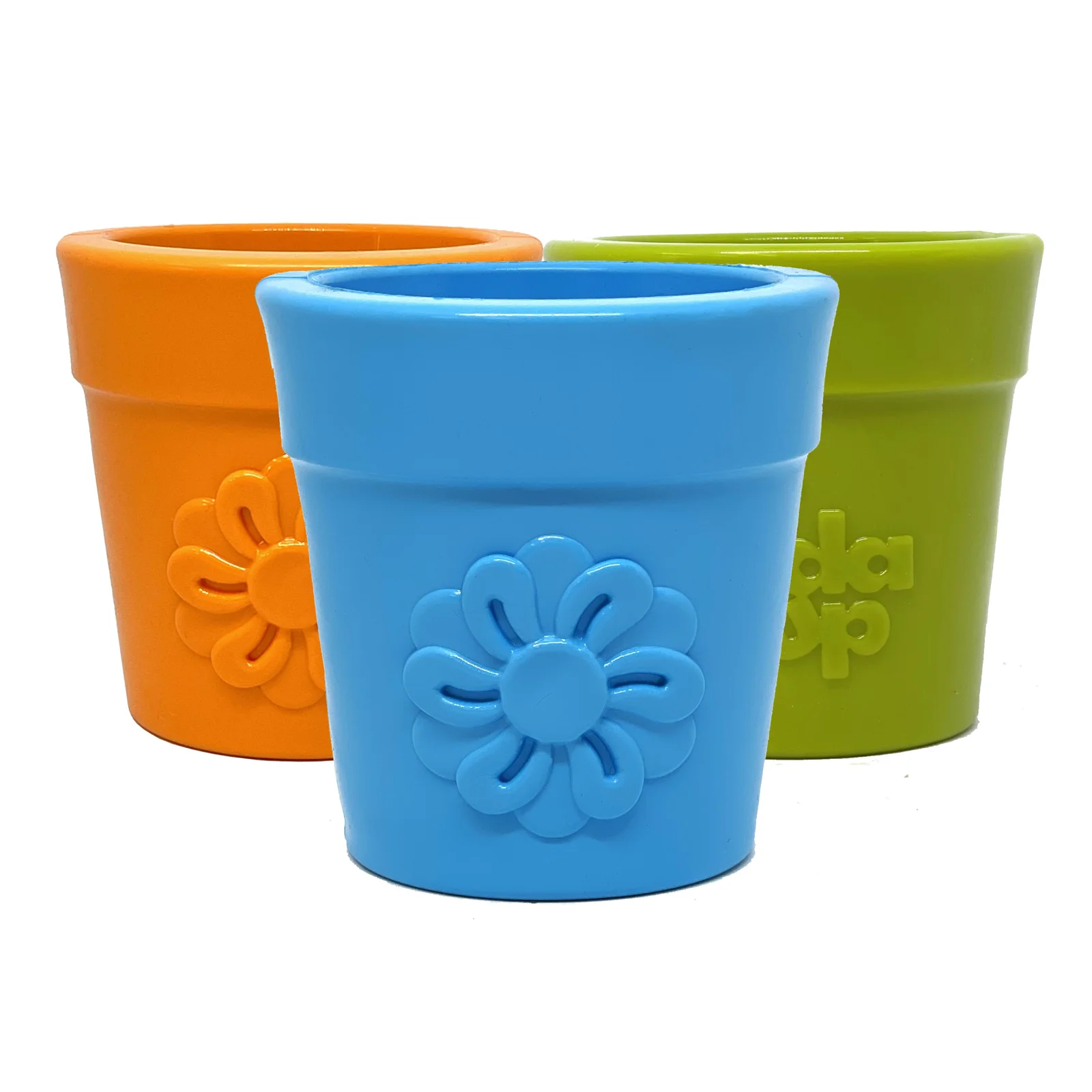 Flower Pot 3-Pack Bundle Unpackaged Not For Resale by SodaPup