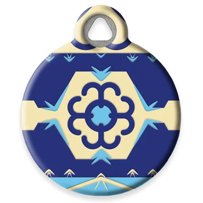 Fair Isle Pet ID Tag by Dog Tag Art by Lupine Pet