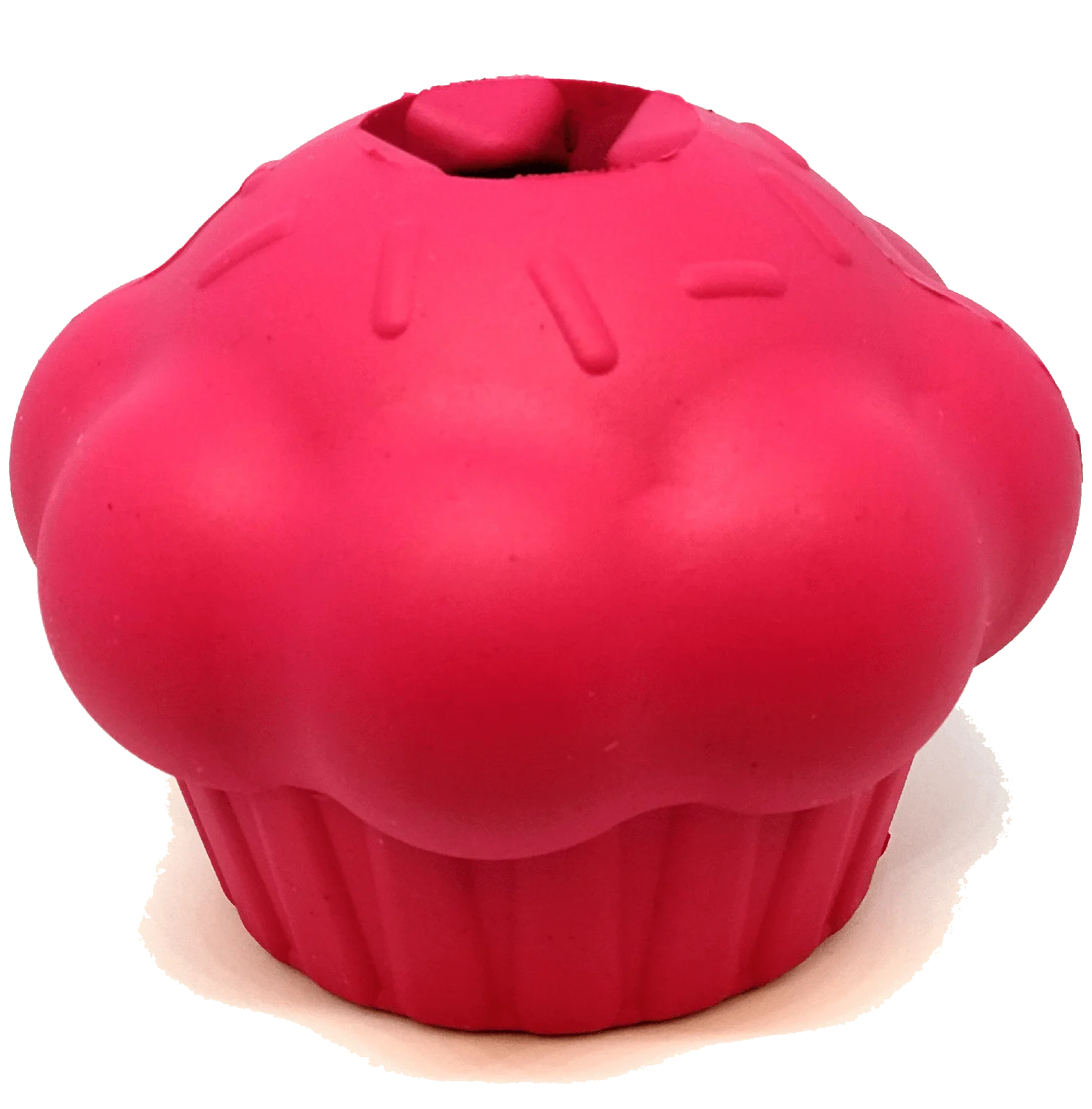 Cupcake eDispenser - Durable Rubber Chew Toy & Treat Dispenser | USA Made by SodaPup