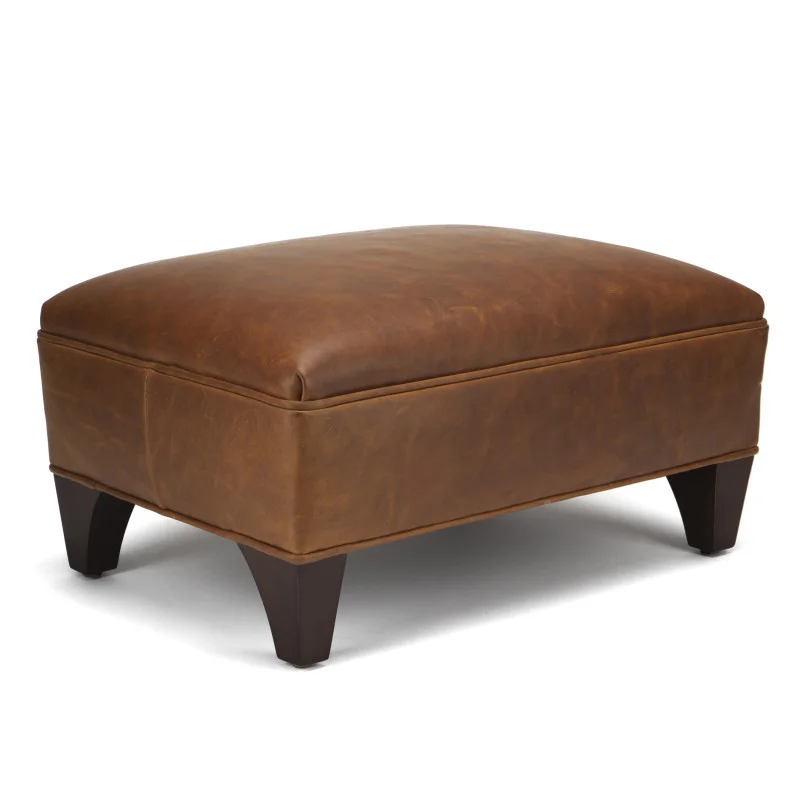 Jefferson Street Ottoman by Moore & Giles