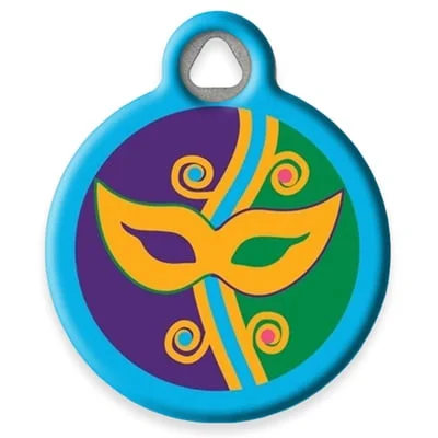 Party Time Pet ID Tag by Dog Tag Art by Lupine Pet