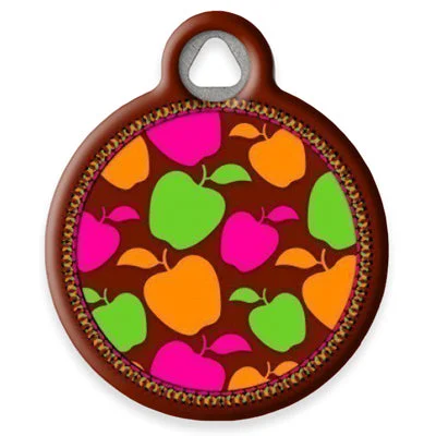 Candy Apple Pet ID Tag by Dog Tag Art by Lupine Pet