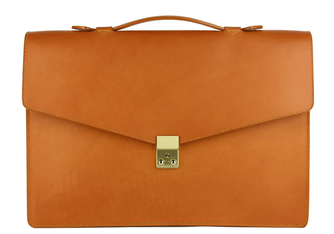 The Port Brief by Frank Clegg Leatherworks