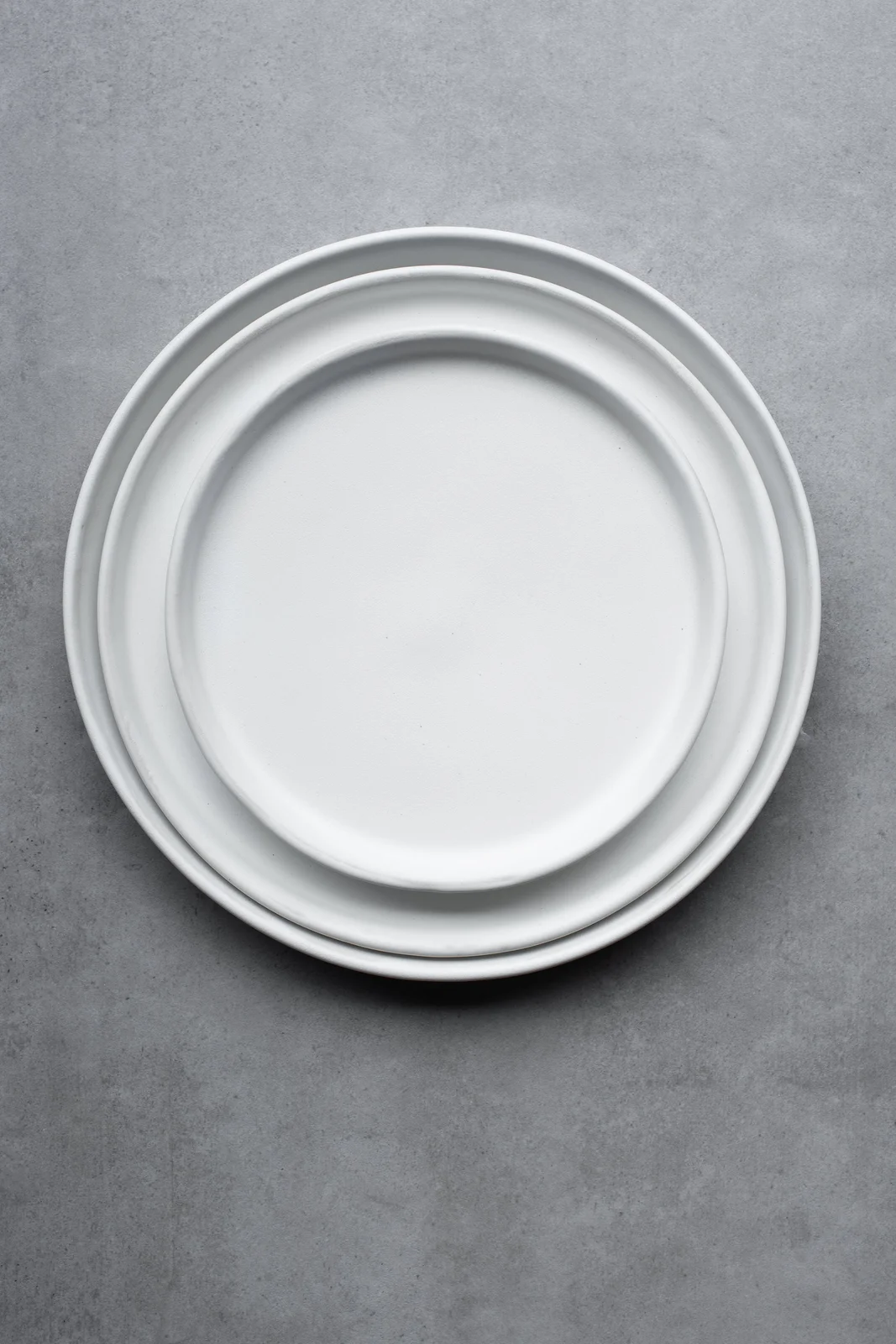 Notary Matte White Plate by Notary Ceramics