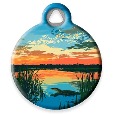 Everglades Pet ID Tag by Dog Tag Art by Lupine Pet