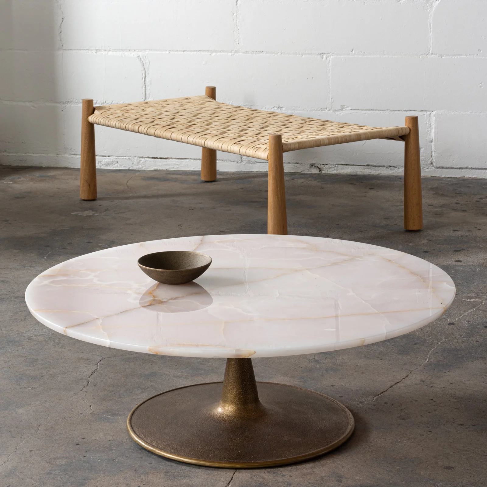 Cast Bronze Coffee Table by Blackcreek Mercantile