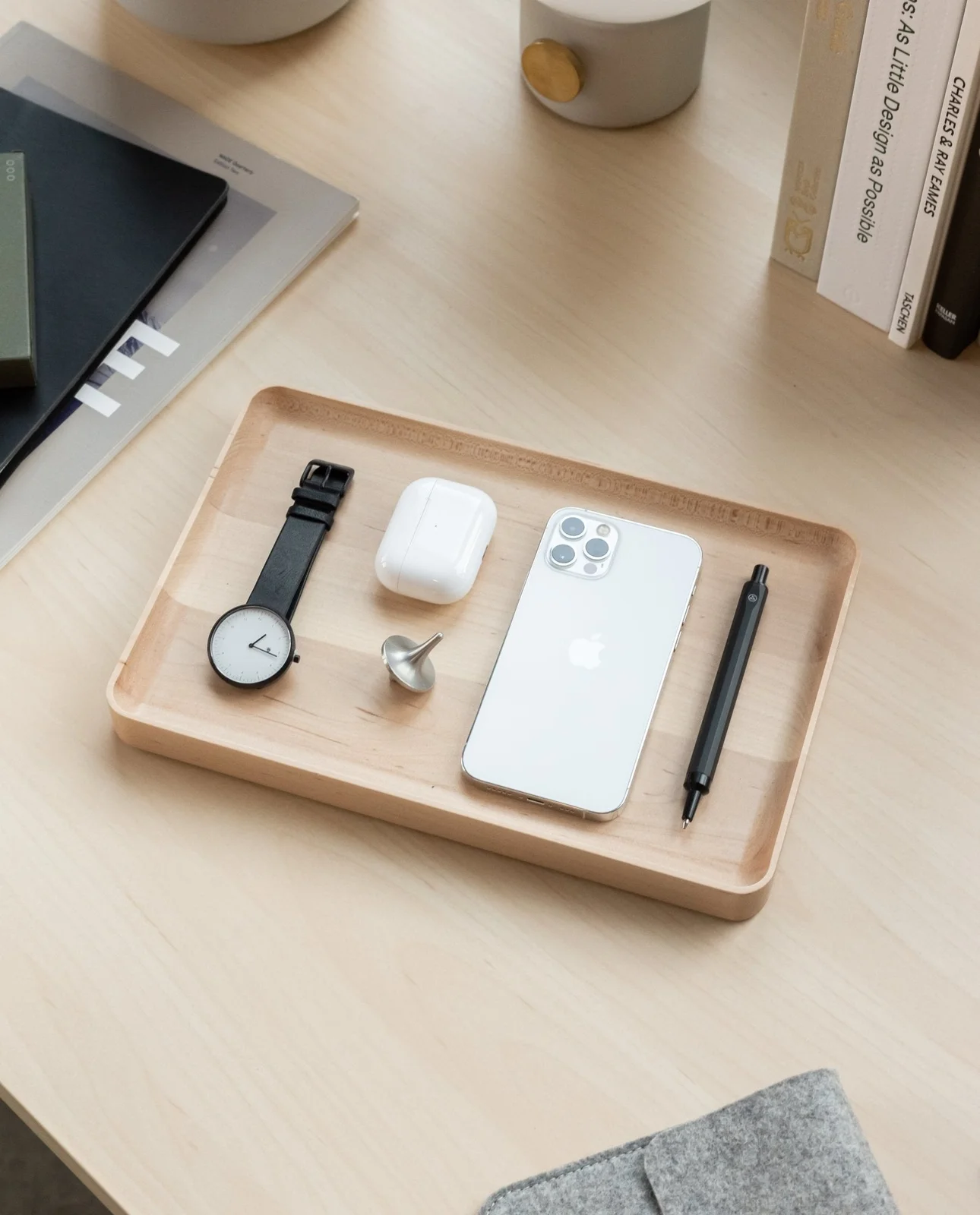 Valet Tray (Maple - Large) by Ugmonk