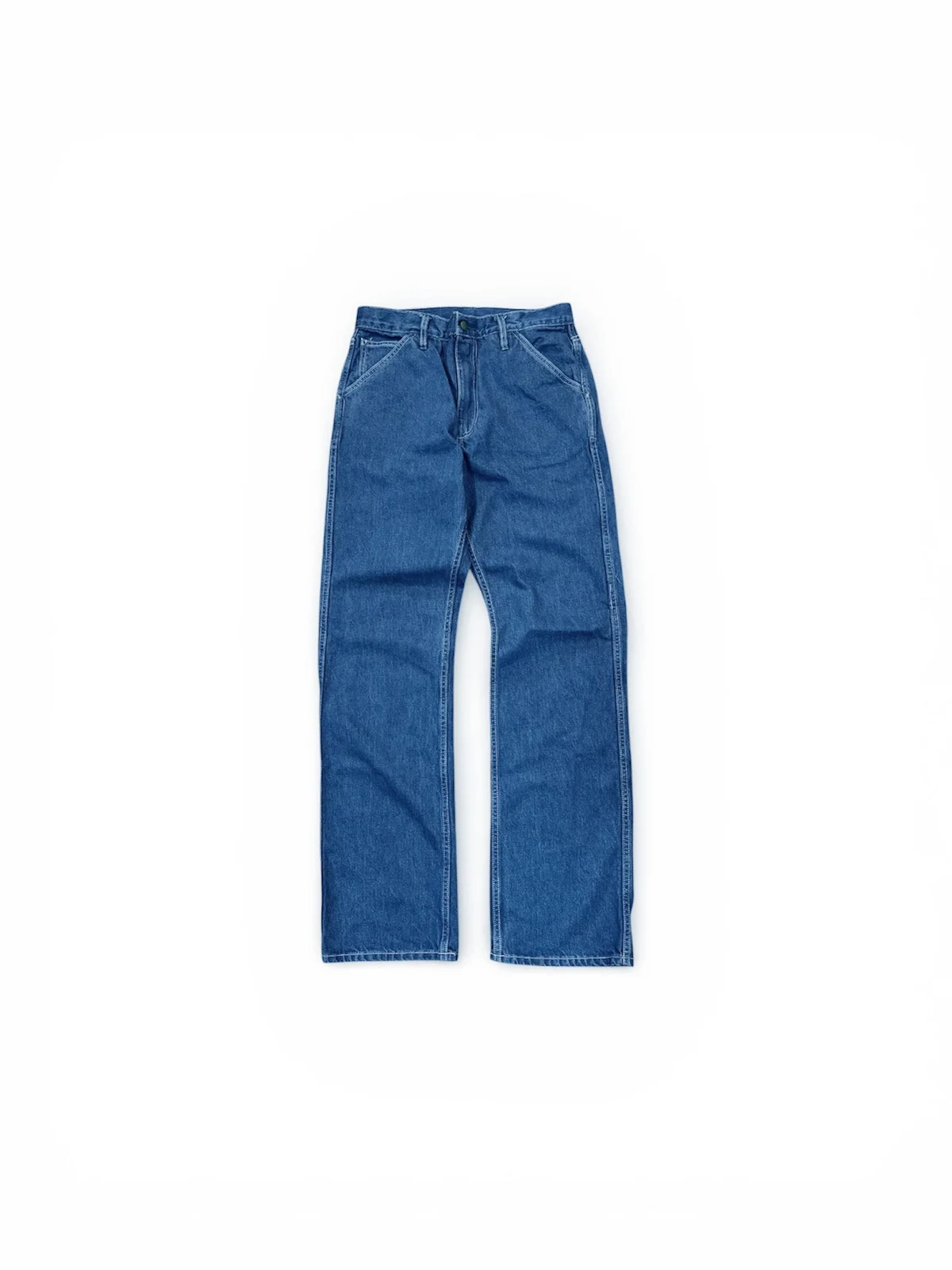 Japanese 13 oz Blue Denim Work Uniform Denim (New Wider Fit) by Left Field NYC