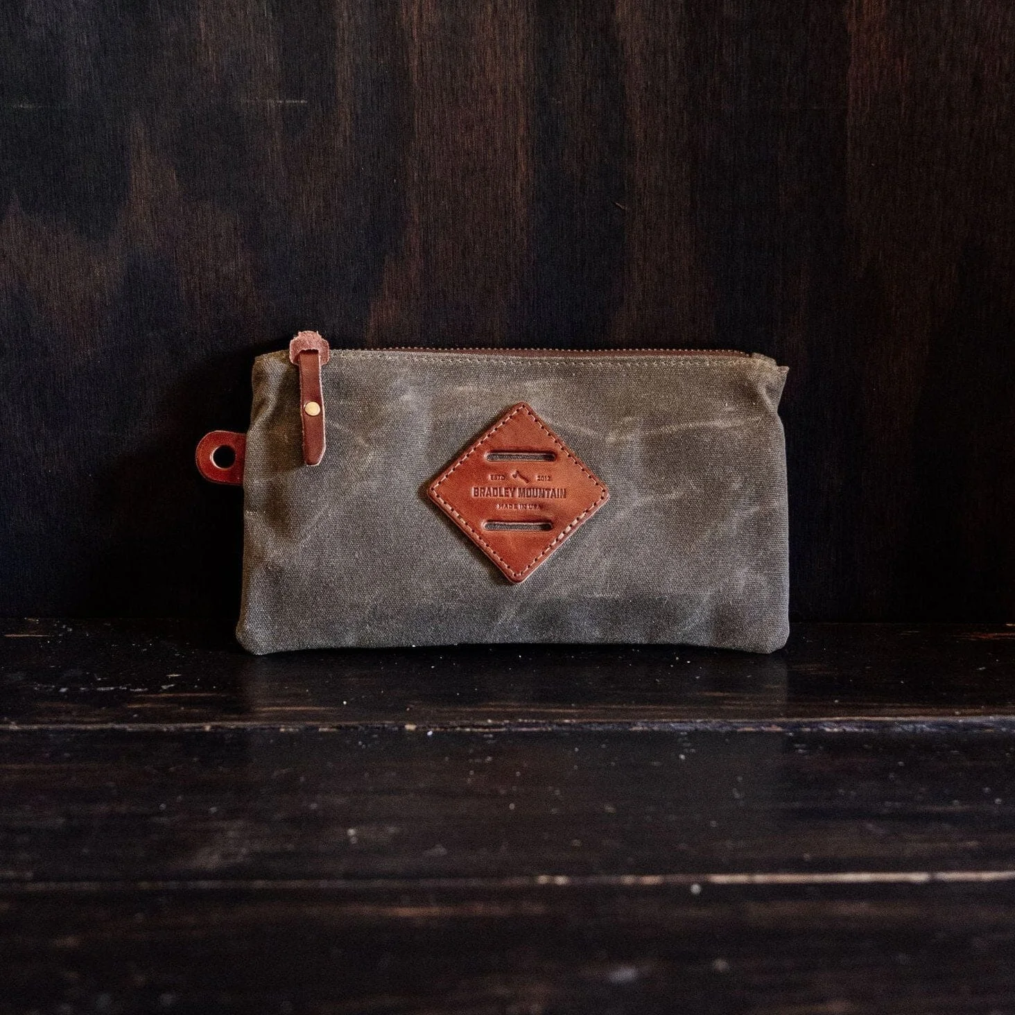 Zip Pouch - Field Tan by Bradley Mountain