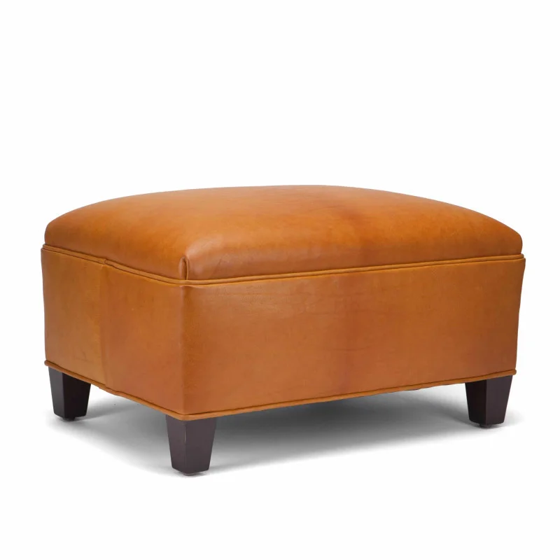 Traynham Ottoman by Moore & Giles