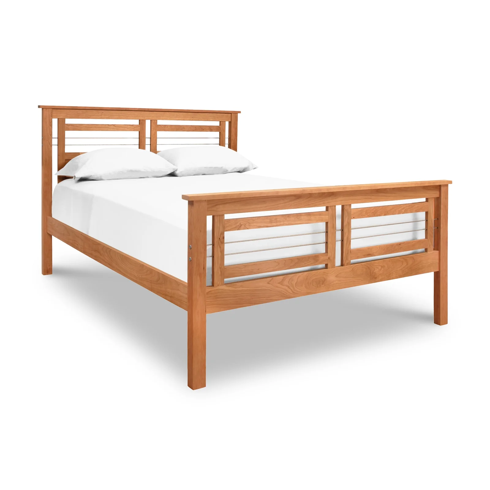 Contemporary Cable Bed by Vermont Woods Studios