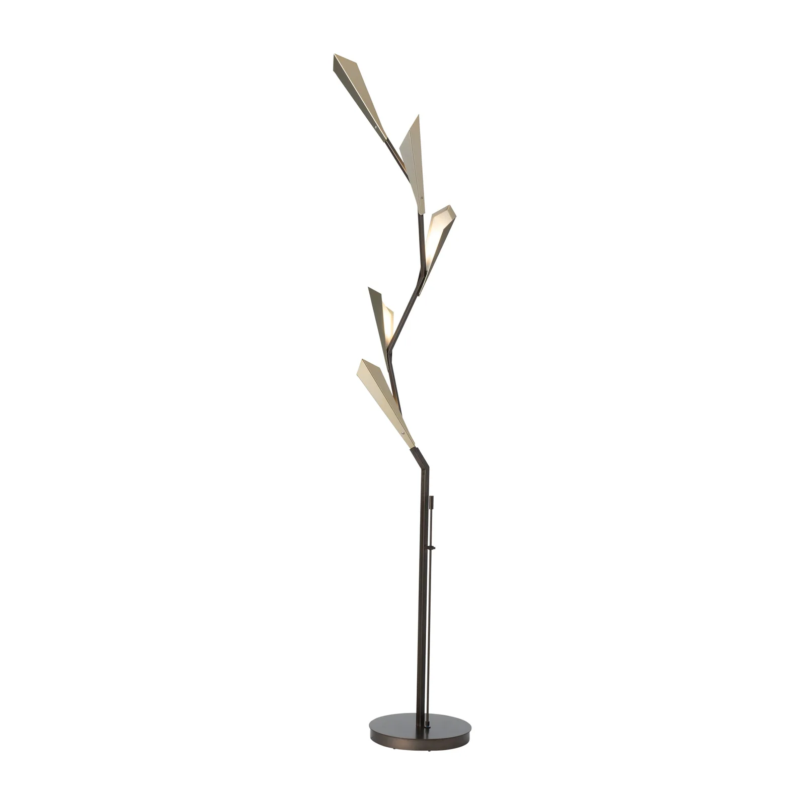 Quill Torchiere by Vermont Woods Studios