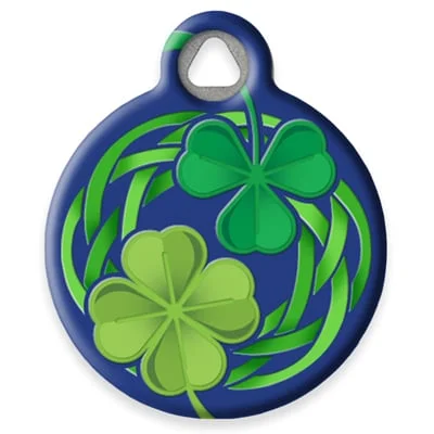 Lucky Pet ID Tag by Dog Tag Art by Lupine Pet