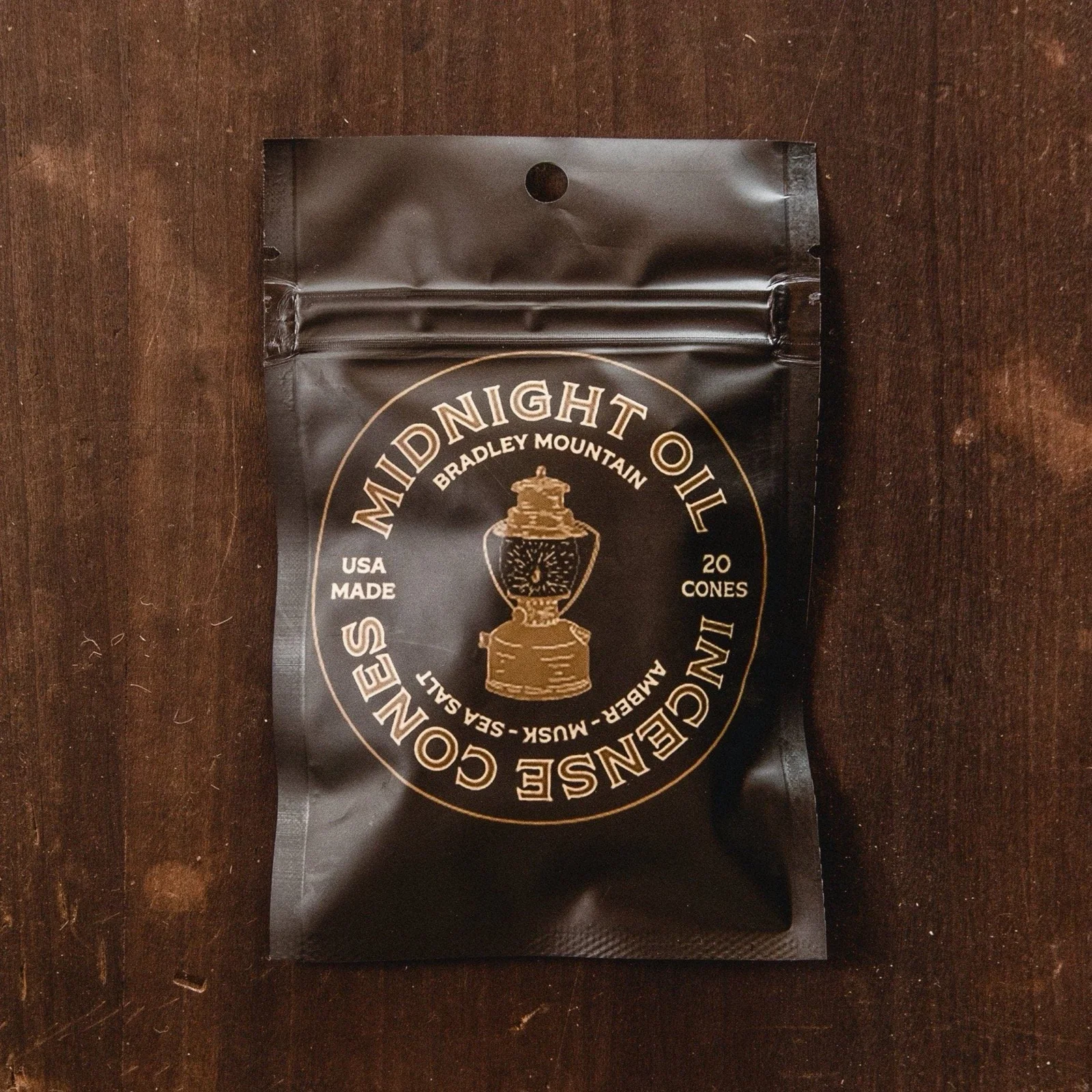 Midnight Oil Incense Cones by Bradley Mountain